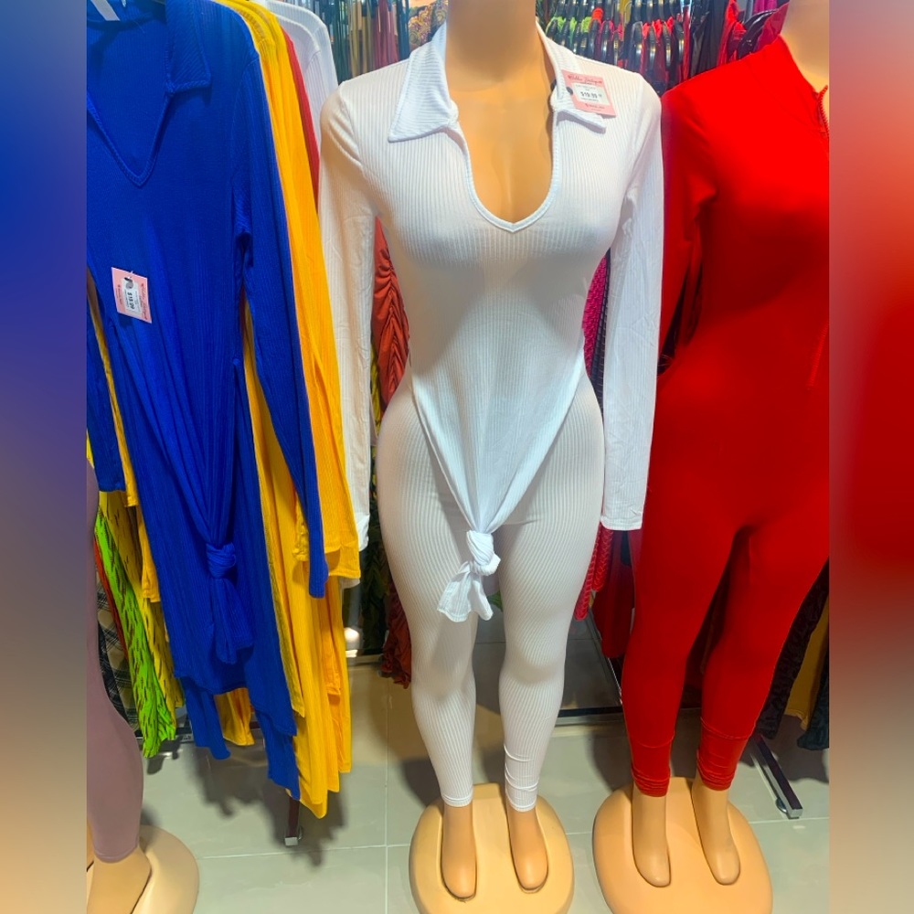 White 2pc Legging Set - LG